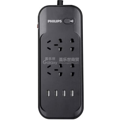 飞利浦（PHILIPS）智能4usb4.1A 4位1.8米插线板 SPS5414K93